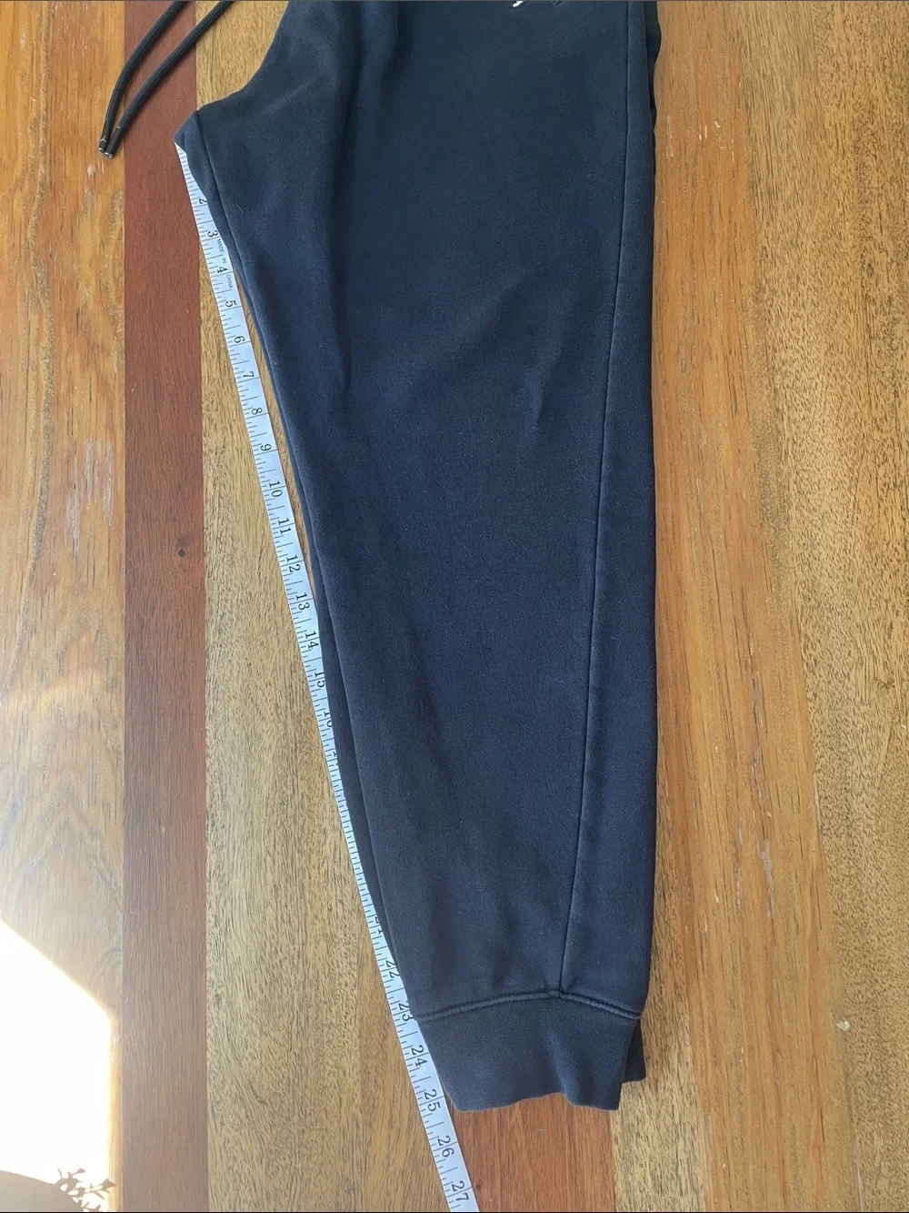 Nike Jordan  Black Jogger Pants with White Jumpman